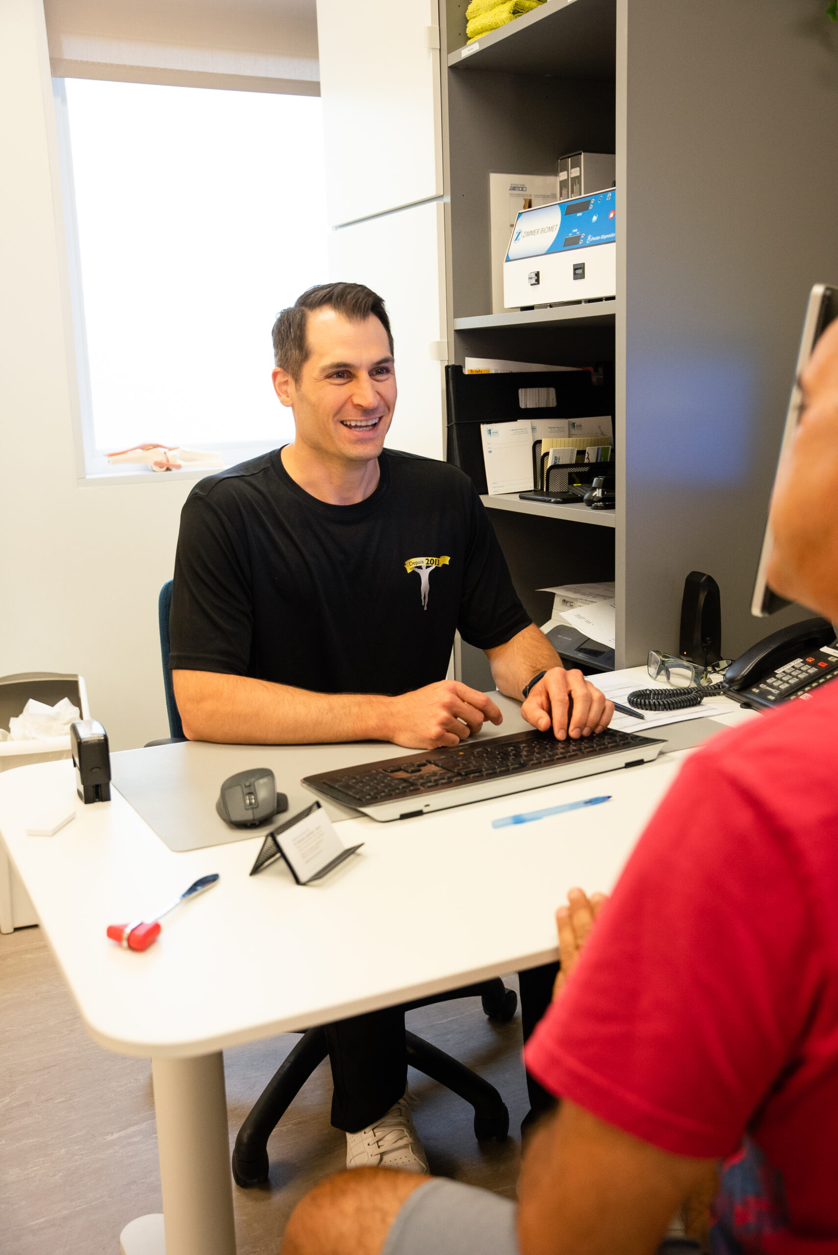 Consultation médicale pour blessure au travail — Clinique Sport Santé Laurentides