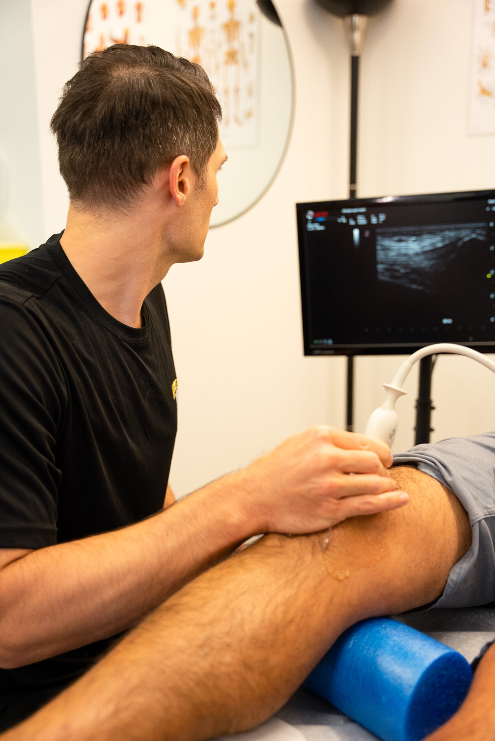 Infiltration sous guidage échographique — Dr Labrecque-Sauvé, Clinique Sport Santé Laurentides